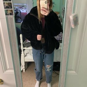 Lucky Brand Faux Fur Coat